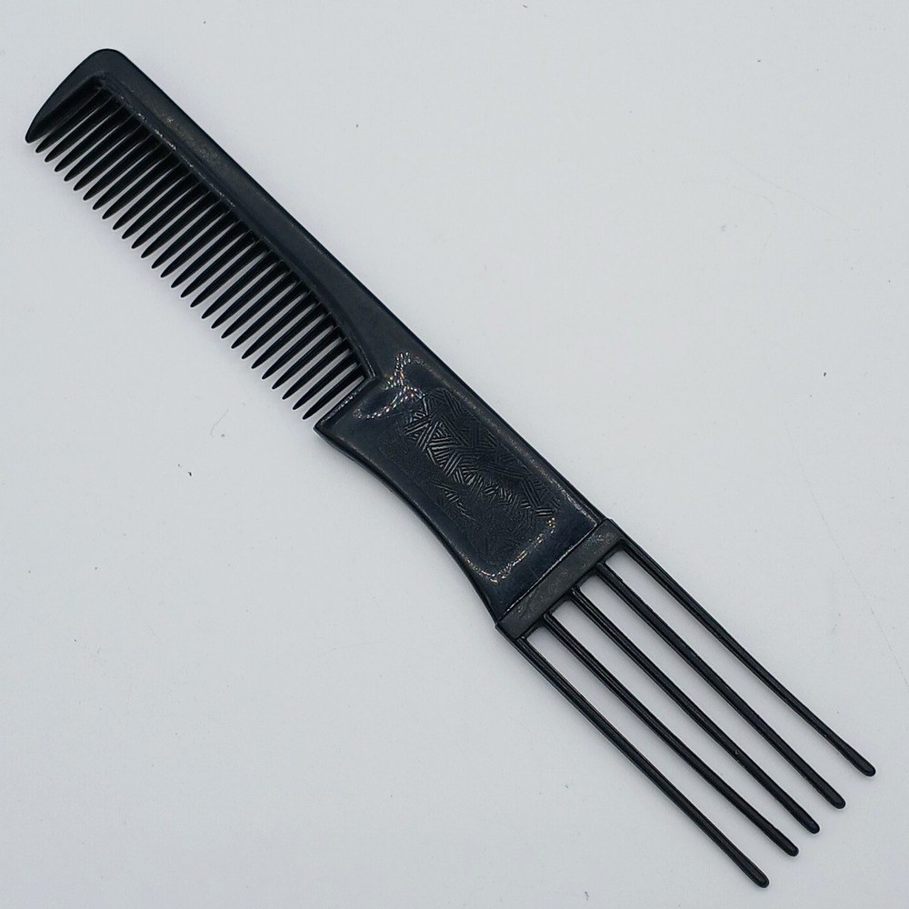 Vintage Goody Unbreakable Comb And Lift Pick Comb Tease Afro 1982 USA #7200